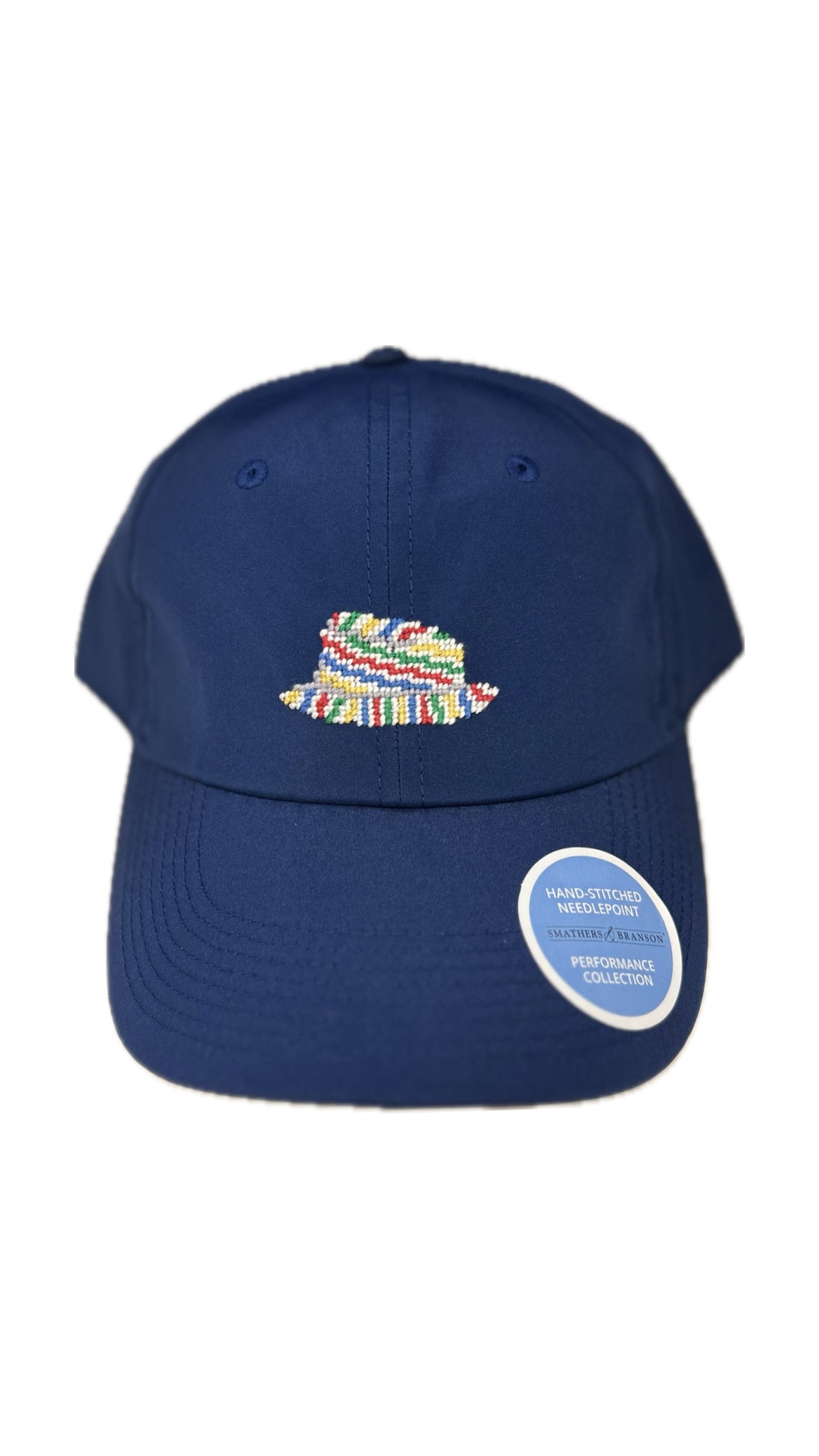 Smile-Inducing Needlepoint Golf Cap – “Ugly Hat” Inspired