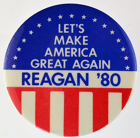 Let's Make America Great Again Reagan '80 T-shirt