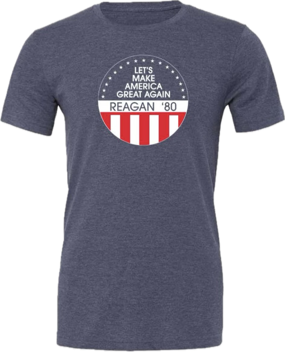 Let's Make America Great Again Reagan '80 T-shirt
