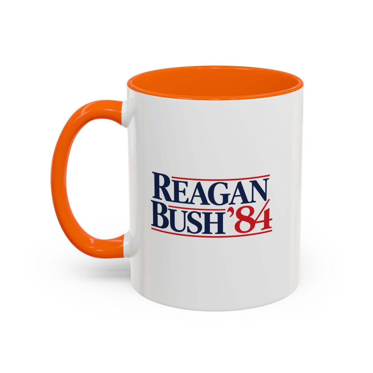 Reagan Bush '84 Coffee Mug — Vintage 1984 Campaign Political Coffee Cup