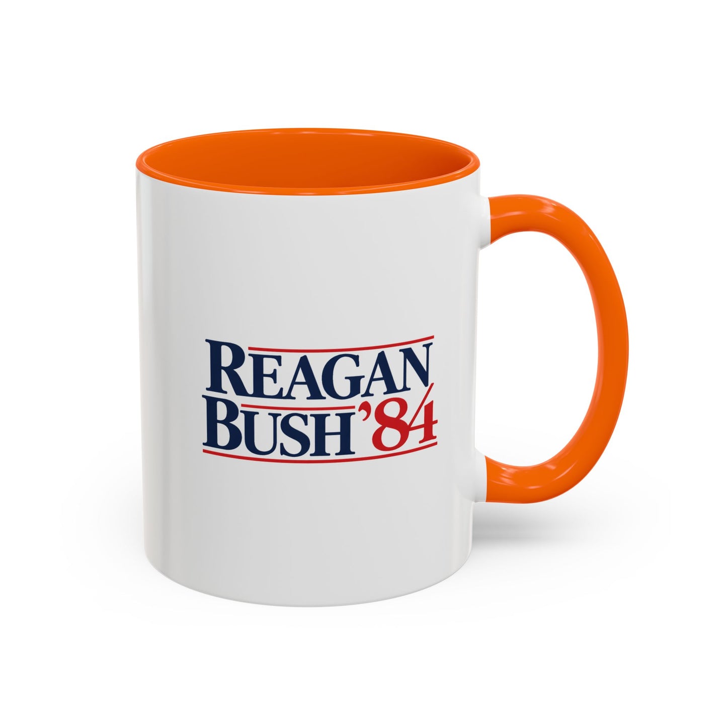 Reagan Bush '84 Coffee Mug — Vintage 1984 Campaign Political Coffee Cup