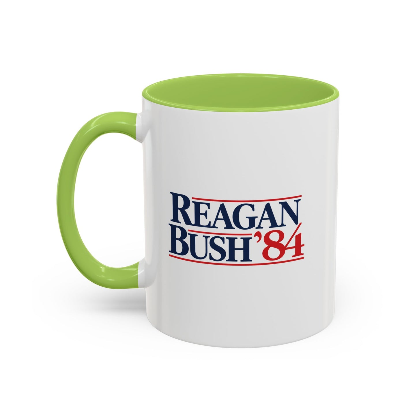 Reagan Bush '84 Coffee Mug — Vintage 1984 Campaign Political Coffee Cup