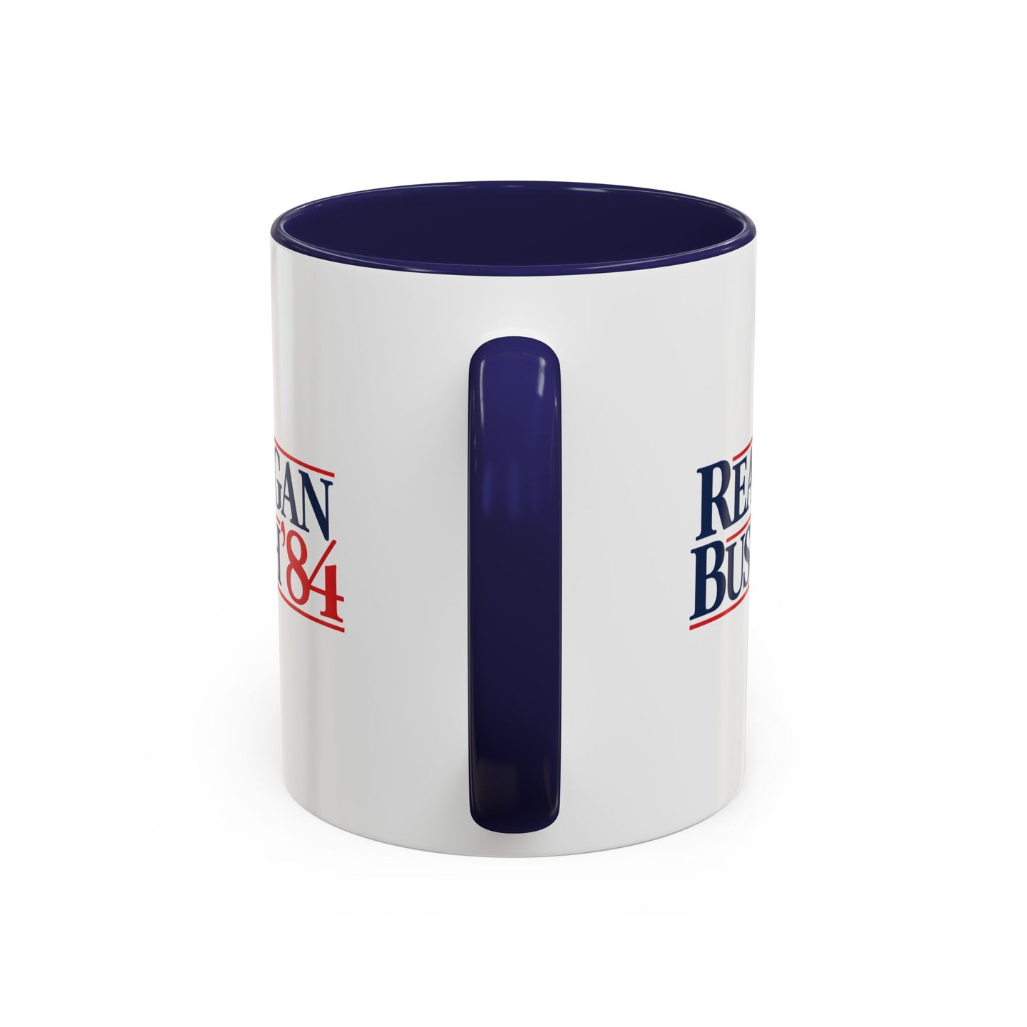 Reagan Bush '84 Coffee Mug — Vintage 1984 Campaign Political Coffee Cup