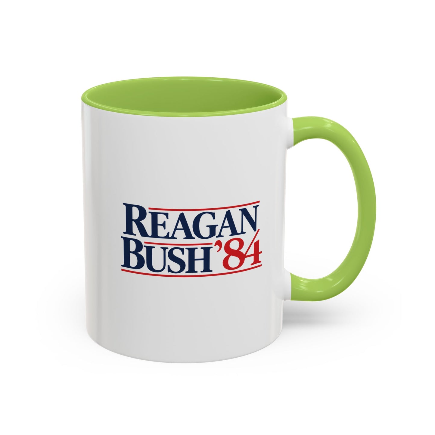 Reagan Bush '84 Coffee Mug — Vintage 1984 Campaign Political Coffee Cup