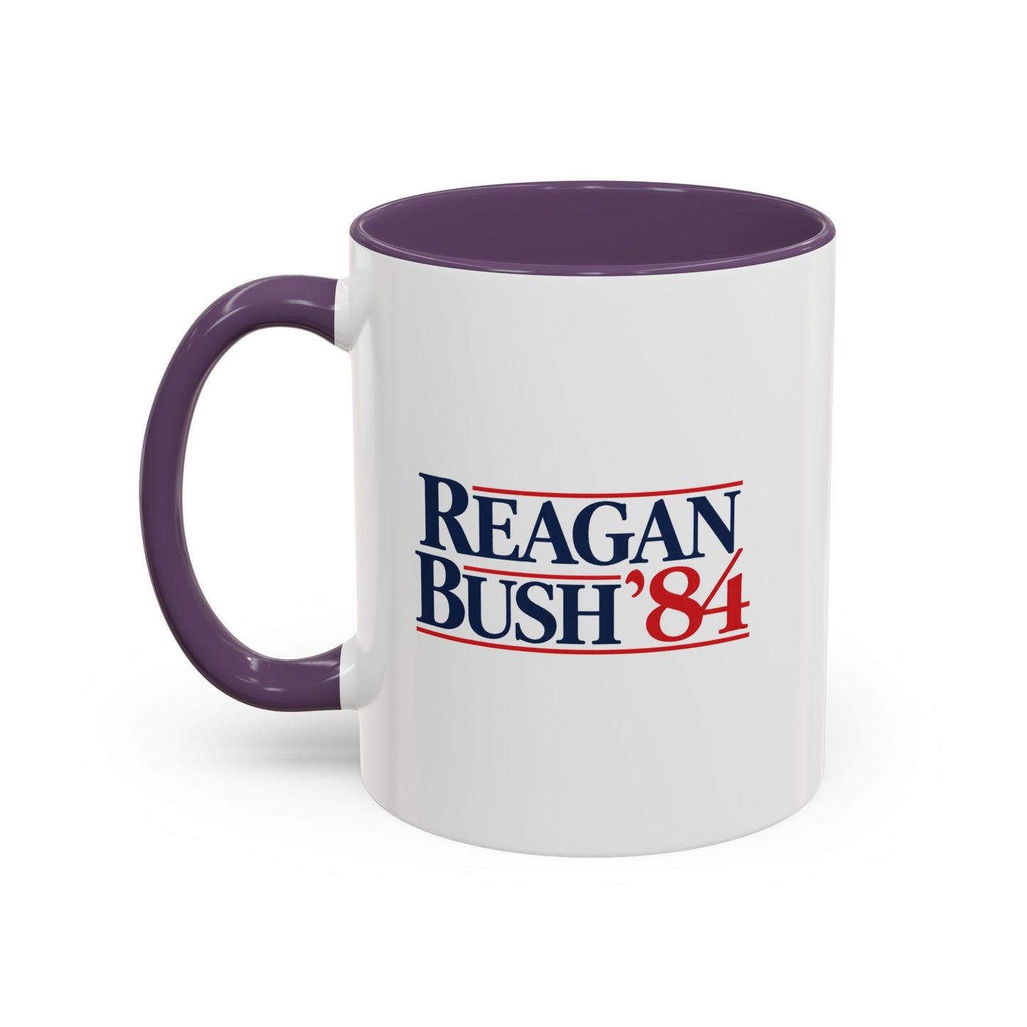 Reagan Bush '84 Coffee Mug — Vintage 1984 Campaign Political Coffee Cup