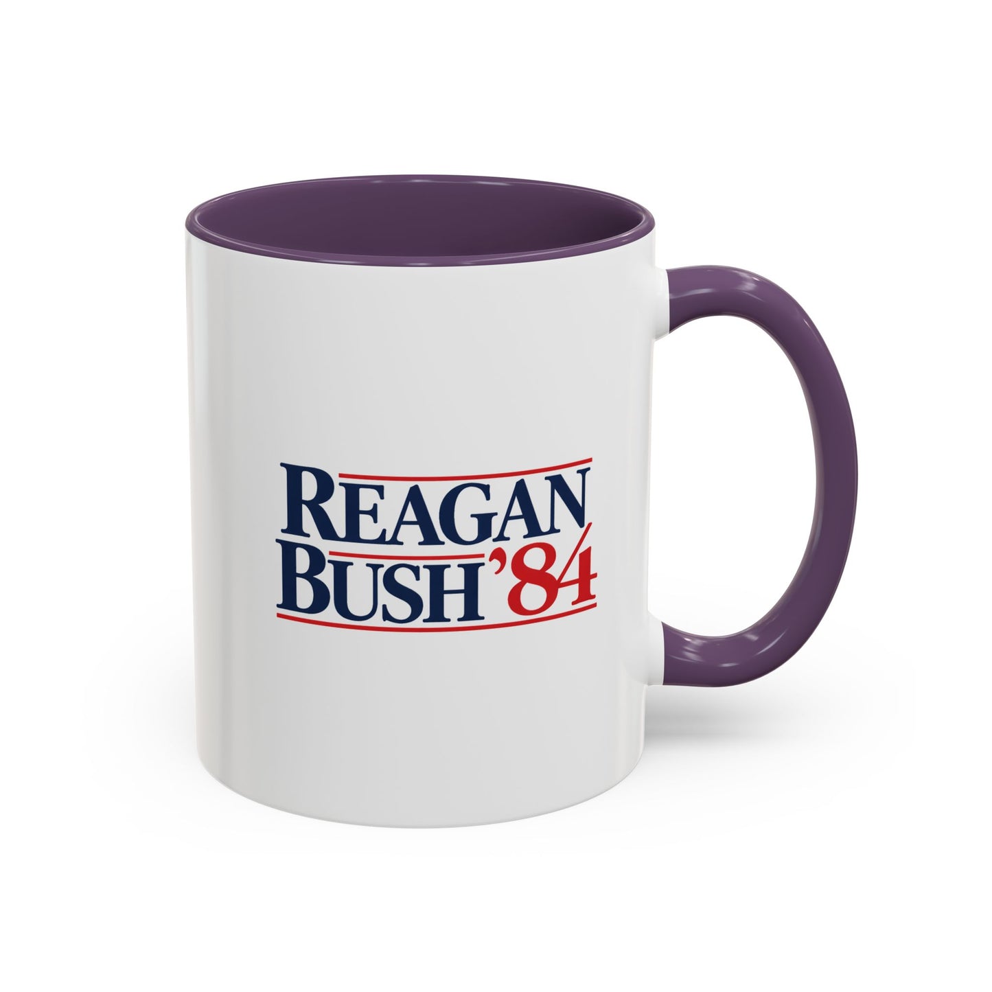 Reagan Bush '84 Coffee Mug — Vintage 1984 Campaign Political Coffee Cup