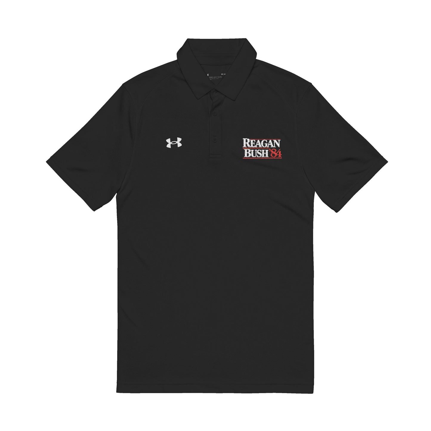 Reagan Bush '84 Embroidered Polo Shirt