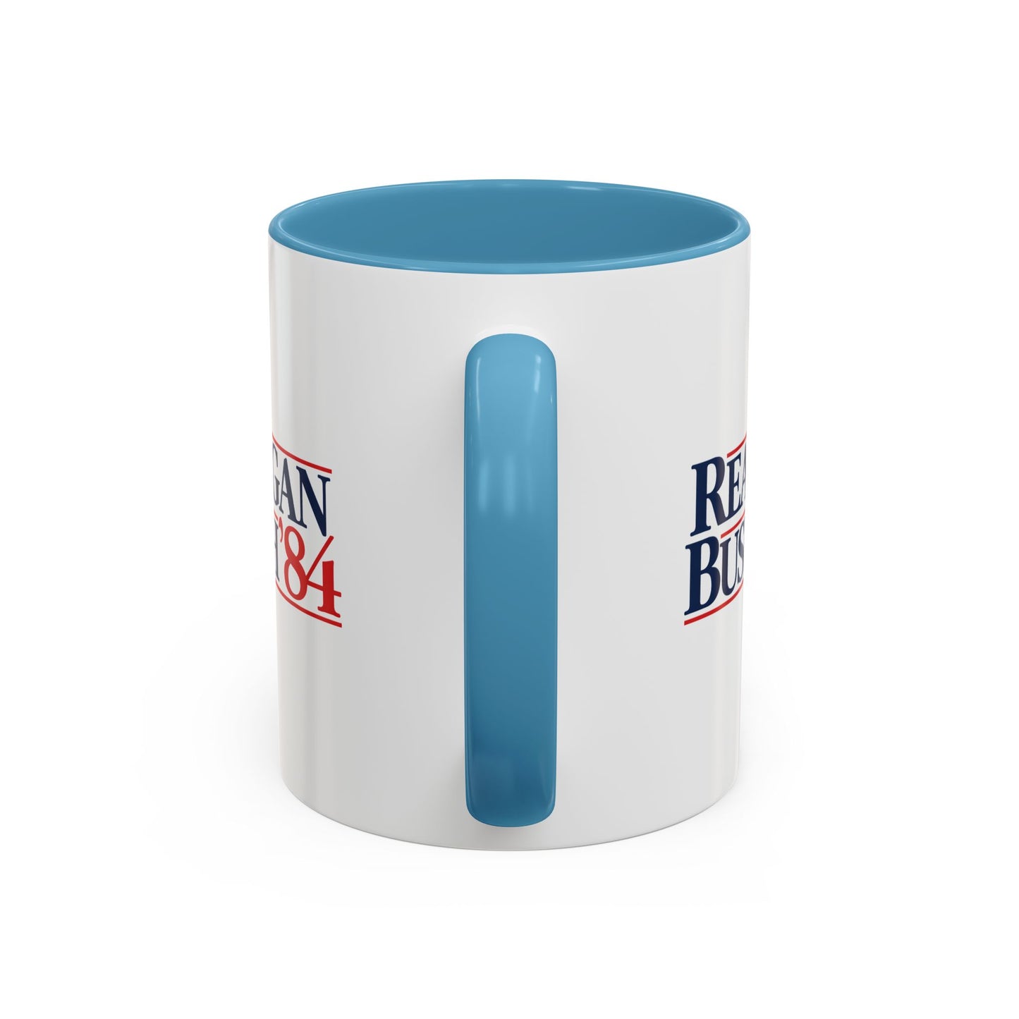 Reagan Bush '84 Coffee Mug — Vintage 1984 Campaign Political Coffee Cup