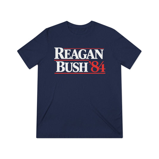 Retro 1984 Campaign Tee — Reagan Bush '84 Political Graphic T-Shirt