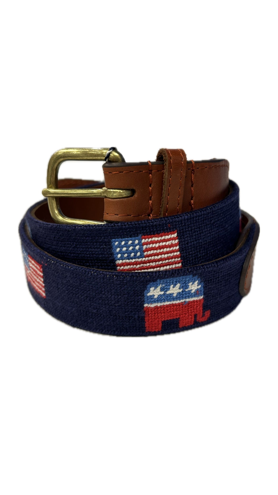 Smathers & Branson Republican Belt (Classic Navy)